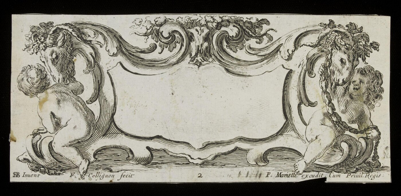 Stefano della Bella, Recueil de douze cartouches