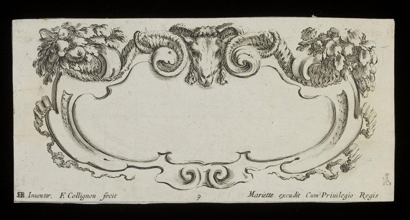 Stefano della Bella, Recueil de douze cartouches