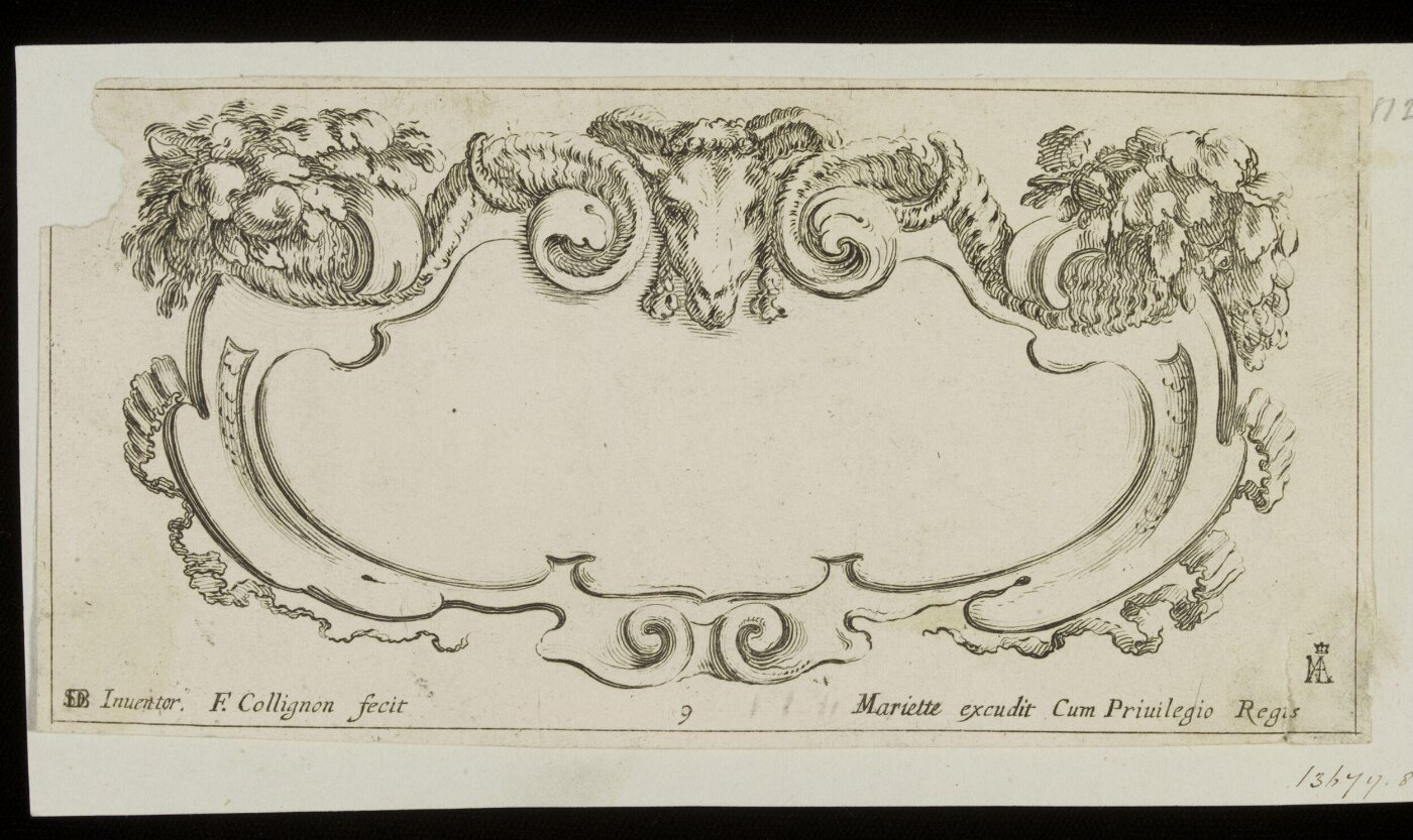 Stefano della Bella, Recueil de douze cartouches