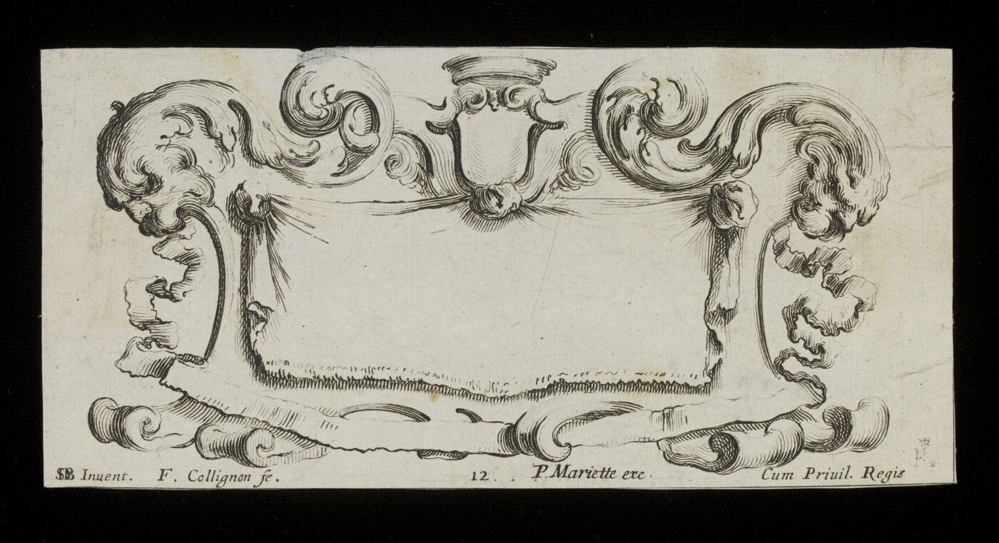 Stefano della Bella, Recueil de douze cartouches
