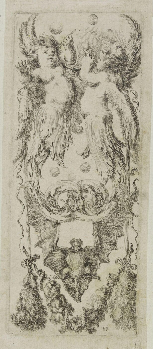 Stefano della Bella, Ornamenti o grottesche