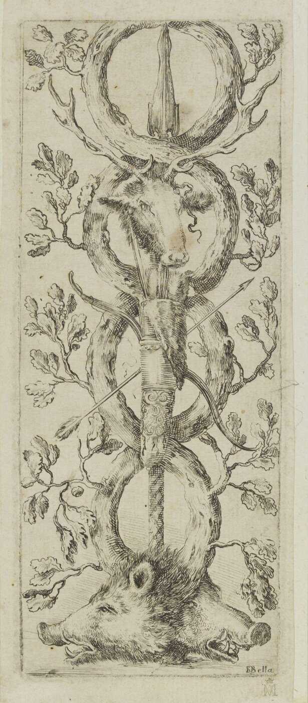 Stefano della Bella, Ornamenti o grottesche