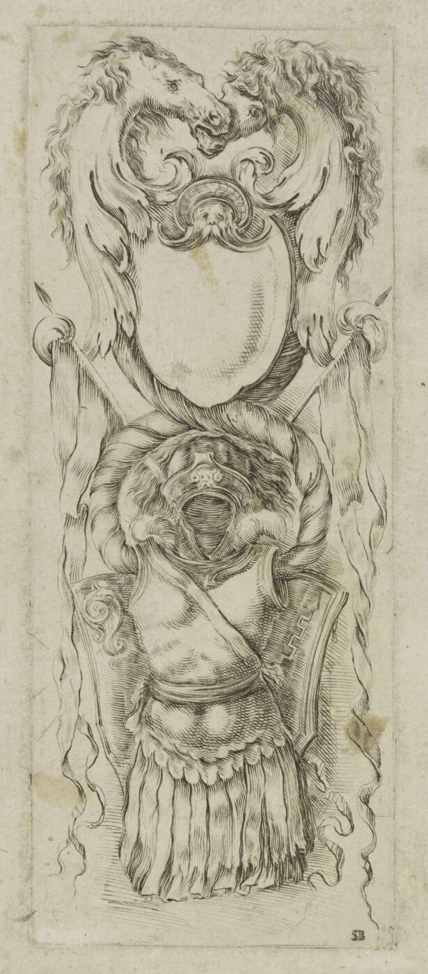 Stefano della Bella, Ornamenti o grottesche