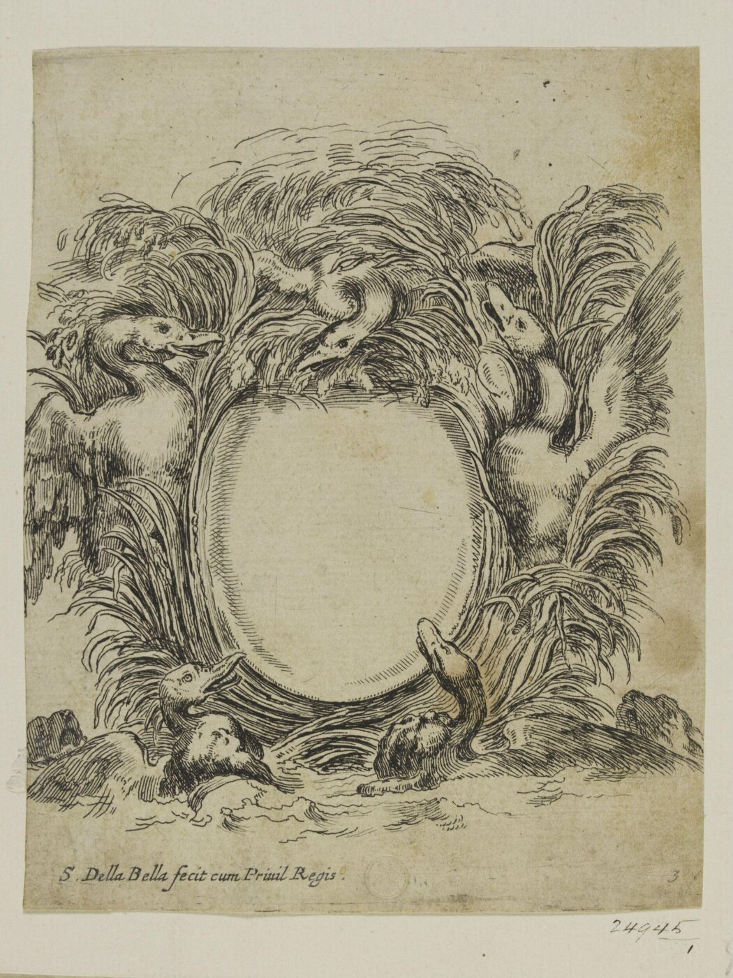 Stefano della Bella, Nouvelles inventions de Cartouches