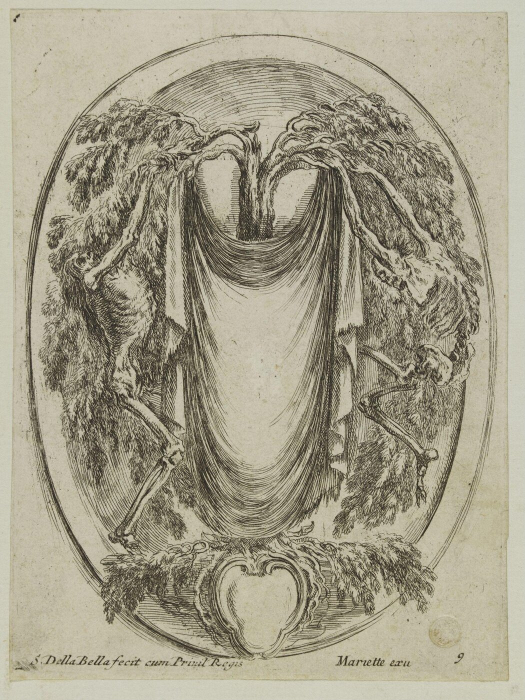 Stefano della Bella, Nouvelles inventions de Cartouches