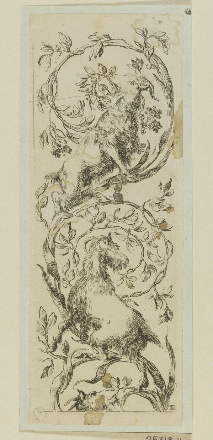 Stefano della Bella, Ornamenti o grottesche