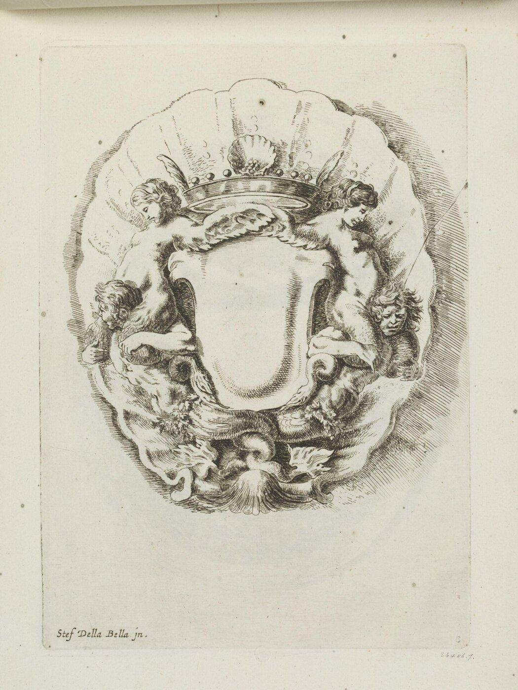 Stefano della Bella, Raccolta di varii cappriccii et nove inventioni di cartelle et ornamenti
