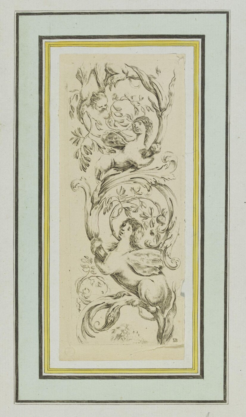Stefano della Bella, Ornamenti o grottesche
