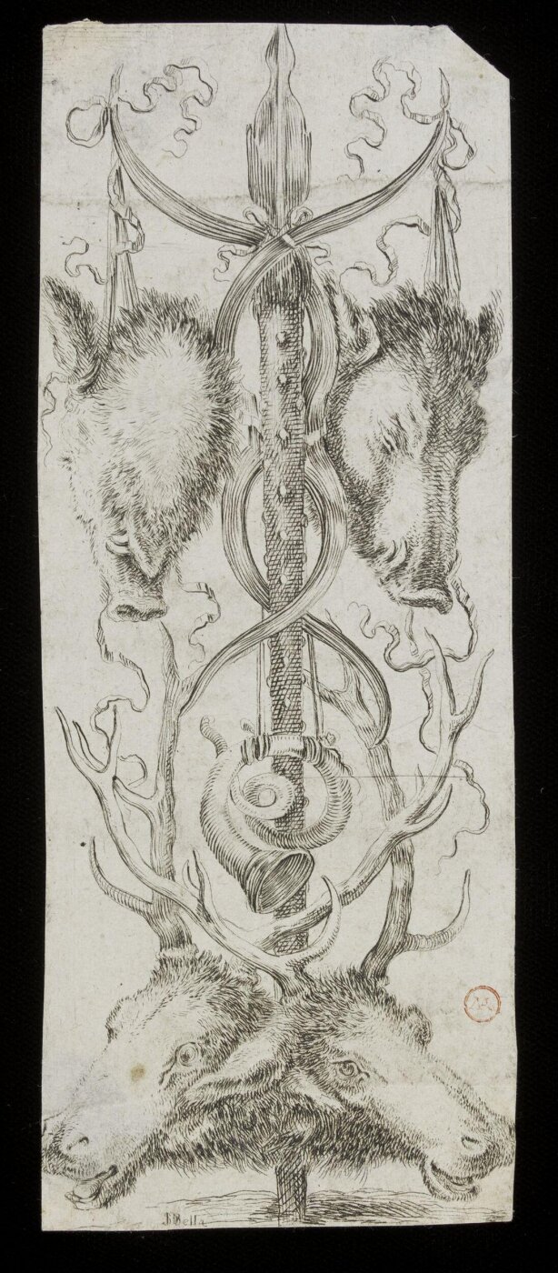 Stefano della Bella, Ornamenti o grottesche