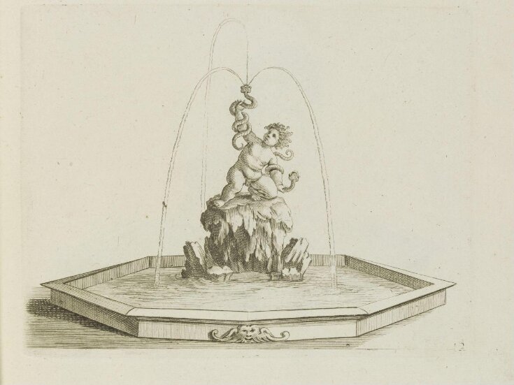 Fontaines et iets d'eau, dessinés d’après les plus beaux lieux d’ Italie par Fr. Fanelli Florentin sculpteur du Roi d' Angletere top image