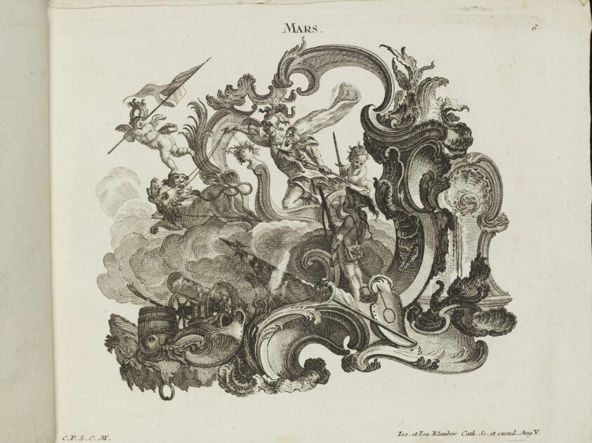 Print (ca. 1740 to 1760) by J.S. Klauber