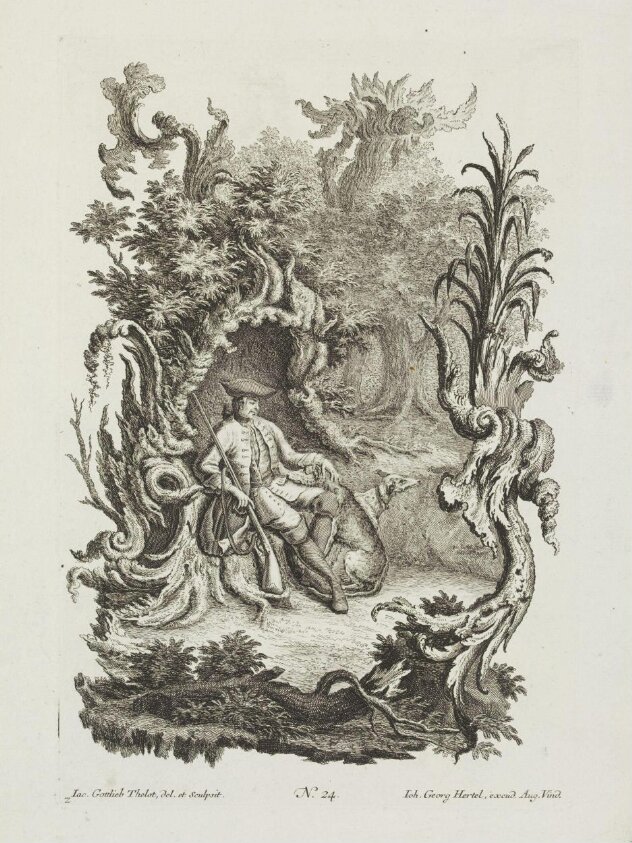 Print (ca. 1745) by Johann Gottfried Thelott