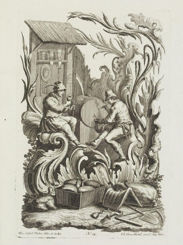 Print (ca. 1745) by Johann Gottfried Thelott