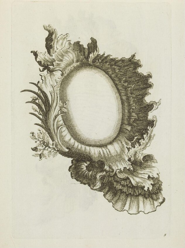 Neu inventirte cartouches vor allerley Künstler (third quarter 18th century) by Christoph Melchior Roth