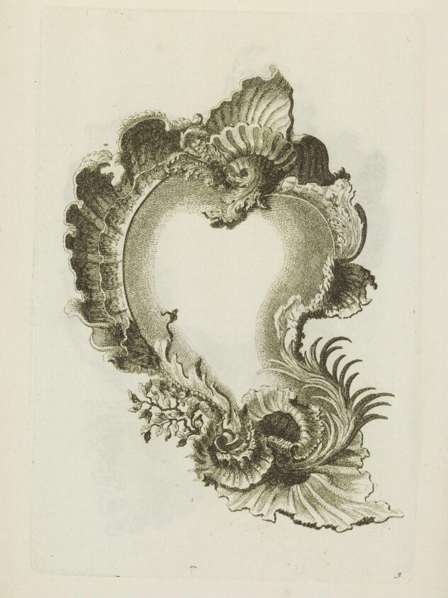Neu inventirte cartouches vor allerley Künstler (third quarter 18th century) by Christoph Melchior Roth