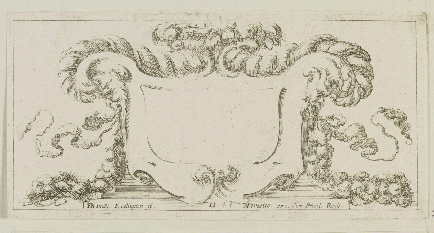 Stefano della Bella, Recueil de douze cartouches