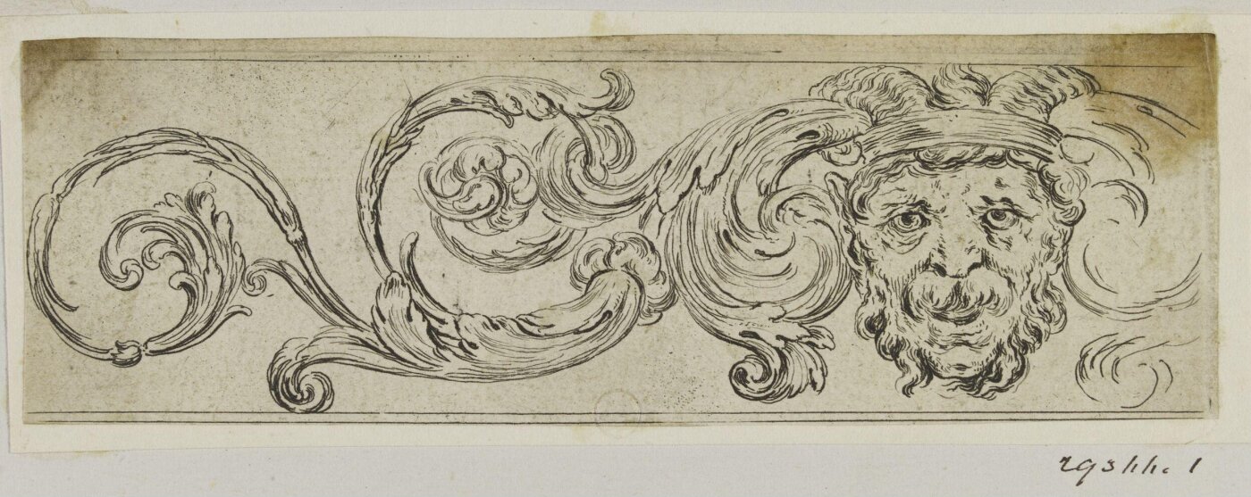 Stefano della Bella, Frises, feuillages et grotesques