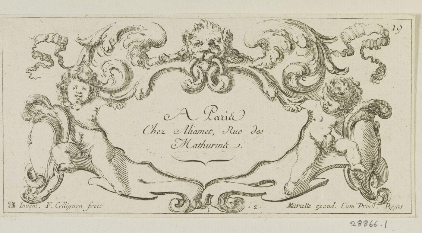Stefano della Bella, Recueil de douze cartouches