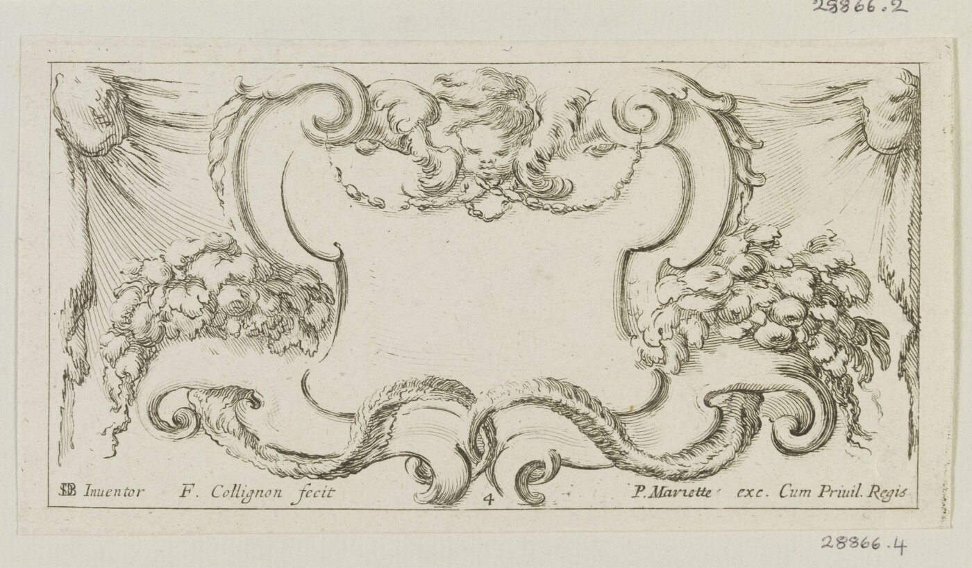 Stefano della Bella, Recueil de douze cartouches