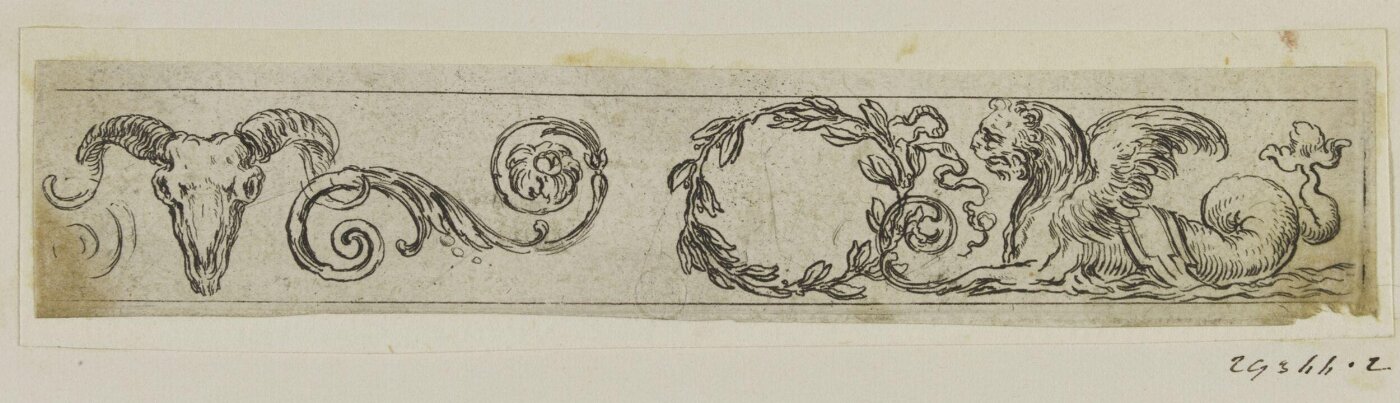 Stefano della Bella, Frises, feuillages et grotesques