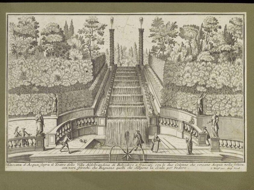 Print (ca.1710) by Benjamin Wolff