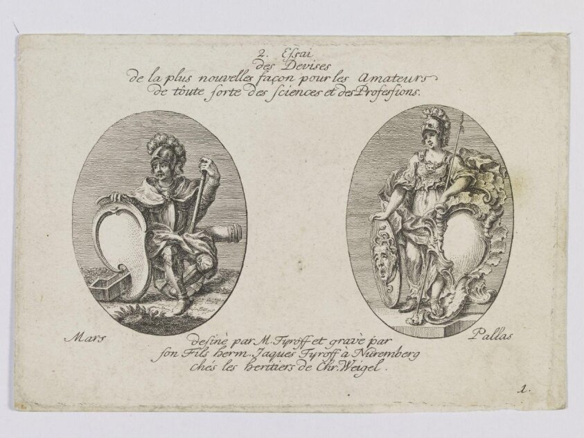 2.Essai de la plus nouvelles façon pour les Amateurs de toute sorte des sciences et des Professeurs (mid-18th century) by Martin Tyroff