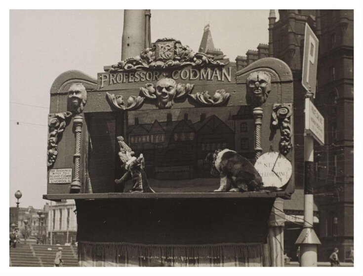 Professor Richard Codman lll's Punch & Judy booth top image