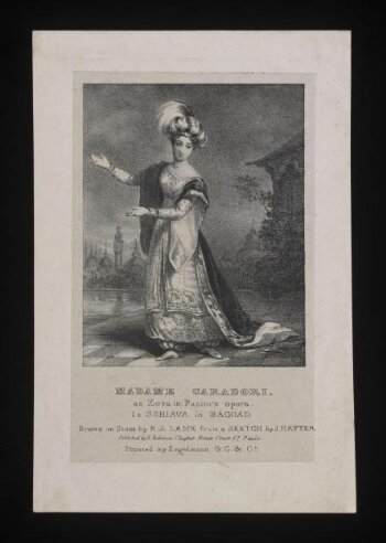 Madame Caradori as Zora