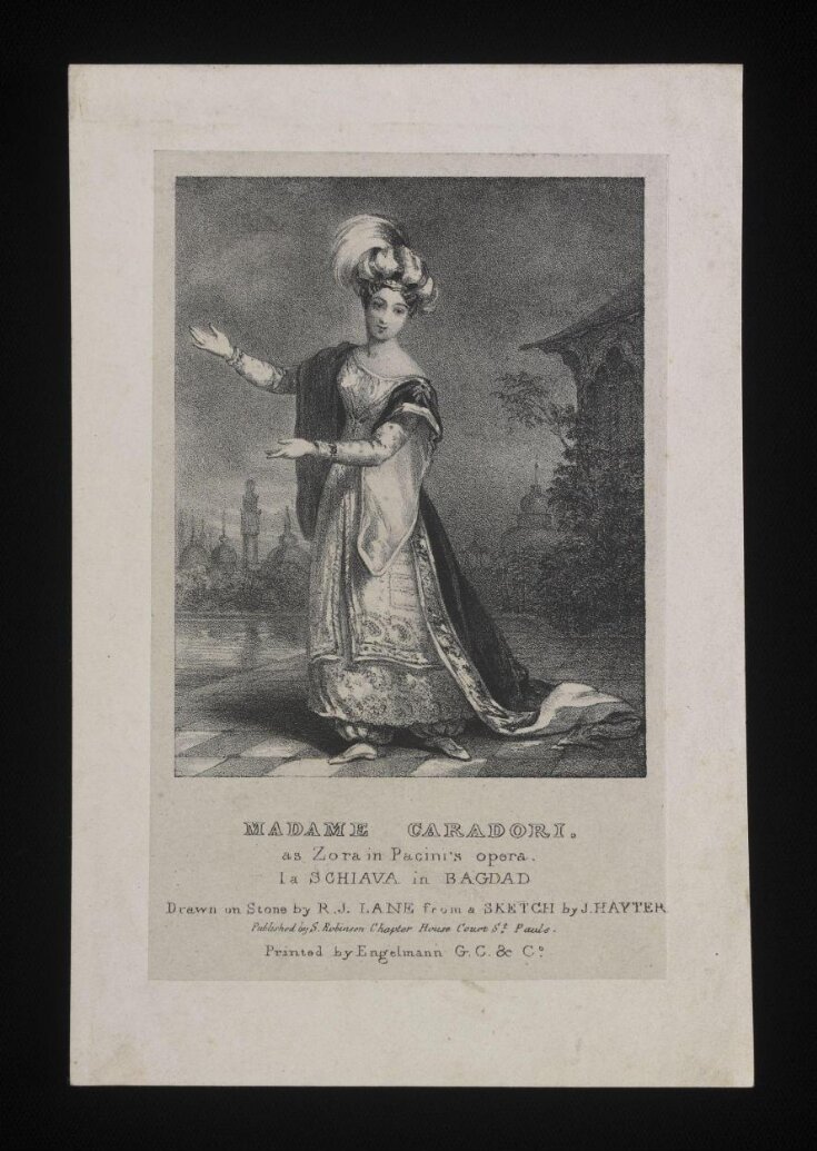 Madame Caradori as Zora image