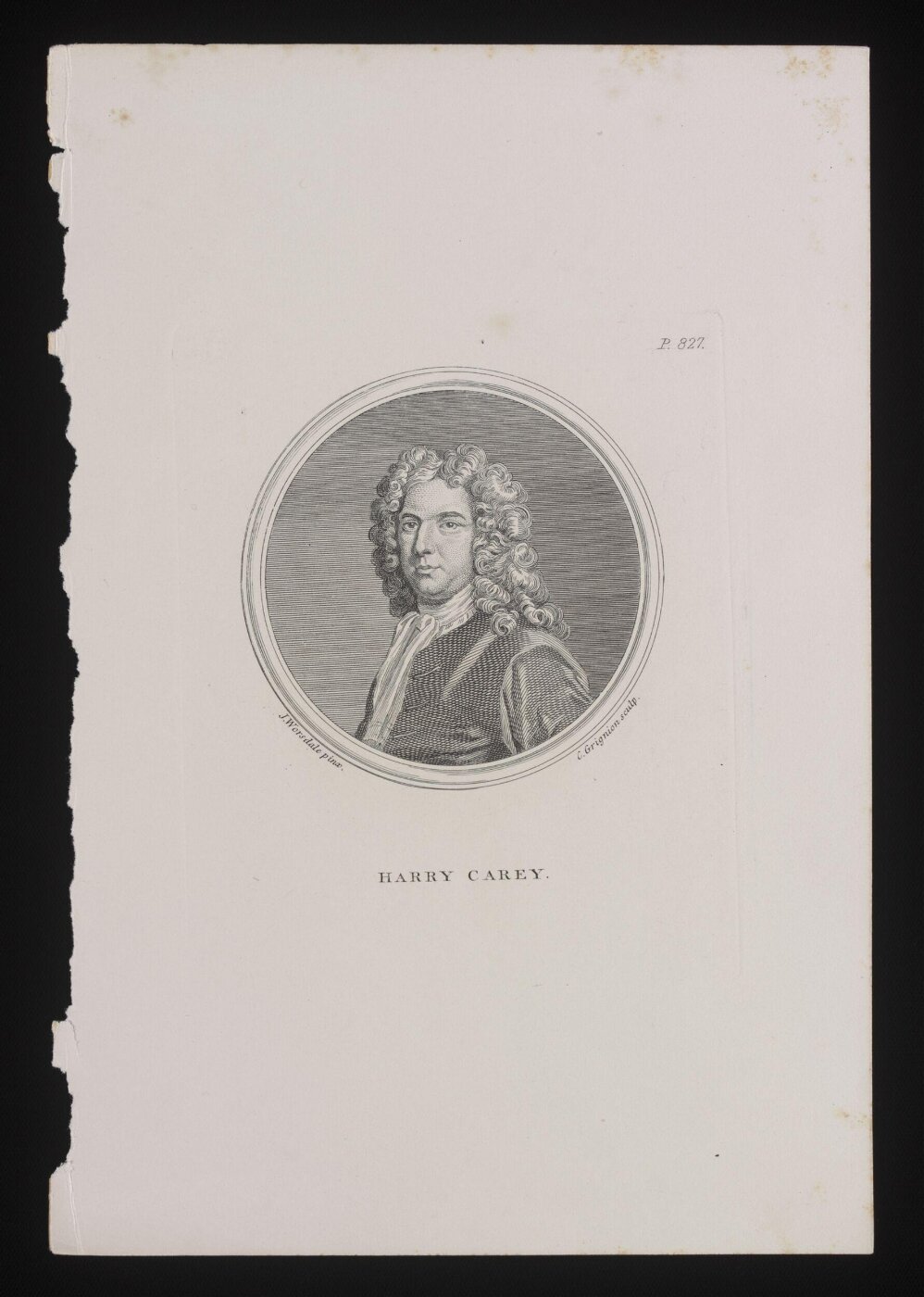 unknown, H Beard Print Collection