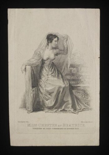 Miss Chester as Beatrice