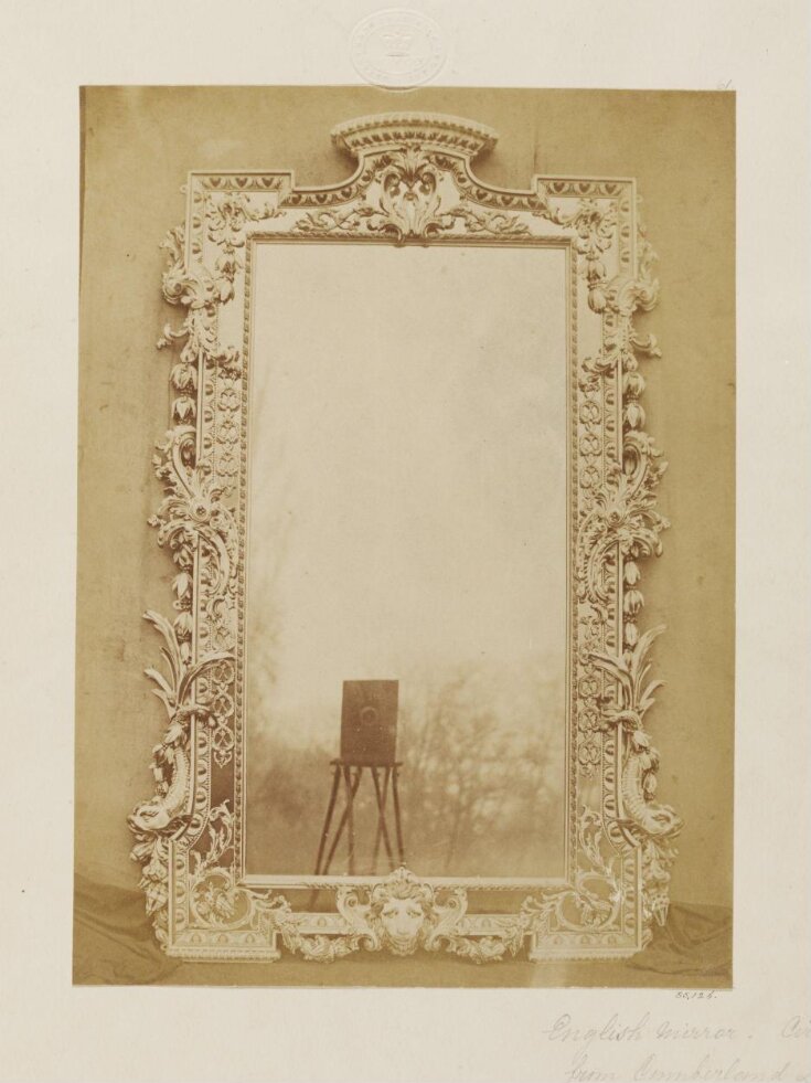 English Mirror, ca. 1730 from Cumberland Lodge.  Windsor Forest top image