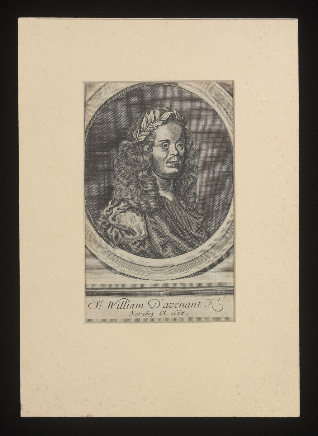 Unknown, Sr Willian Davenant Kt