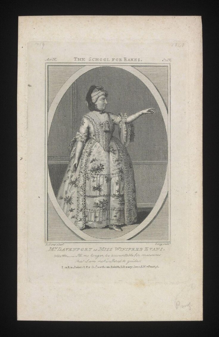 Mrs Davenport as Miss Winifred Evans image