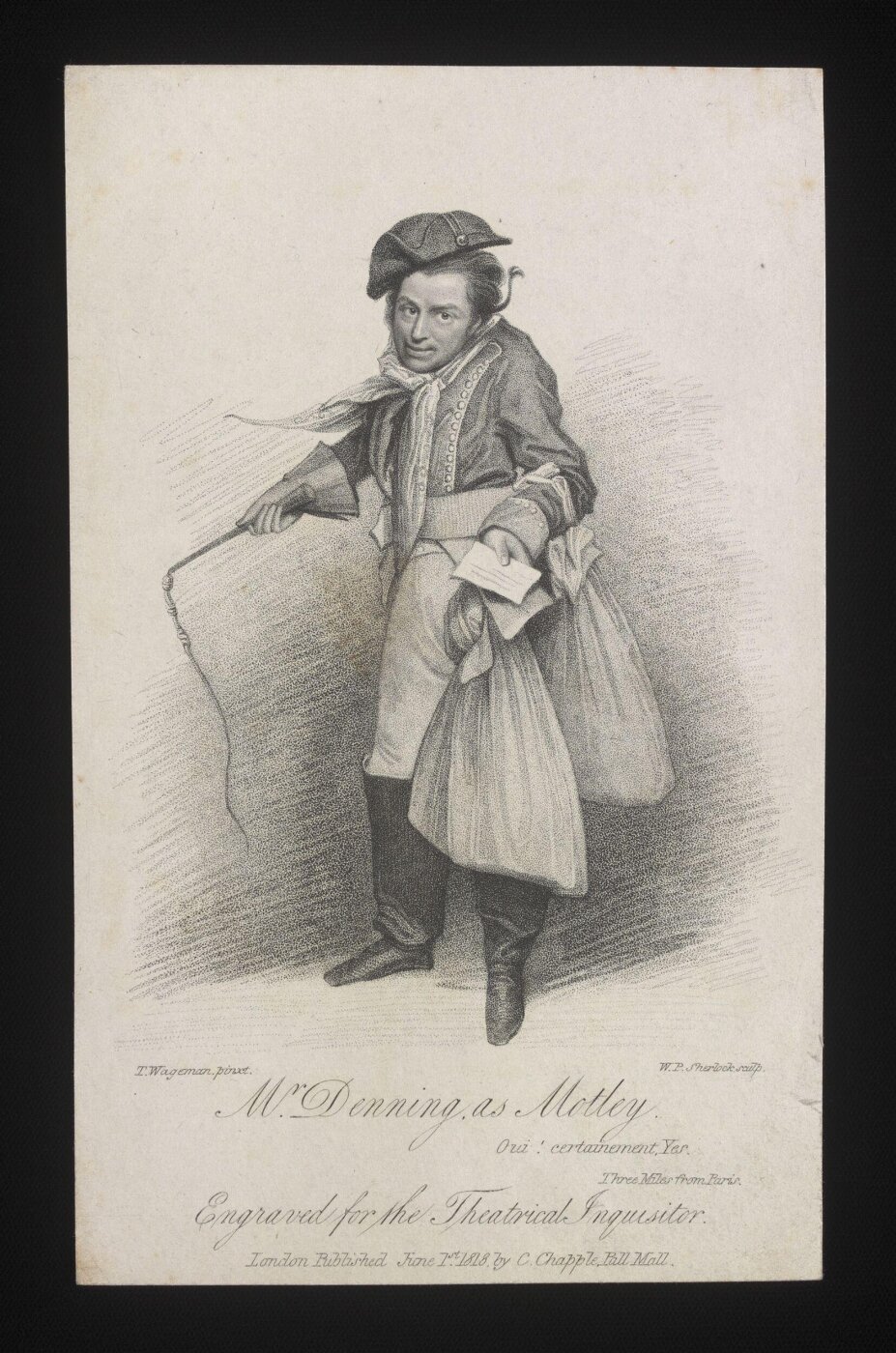 Thomas Charles Wageman, Mr Denning as Motley