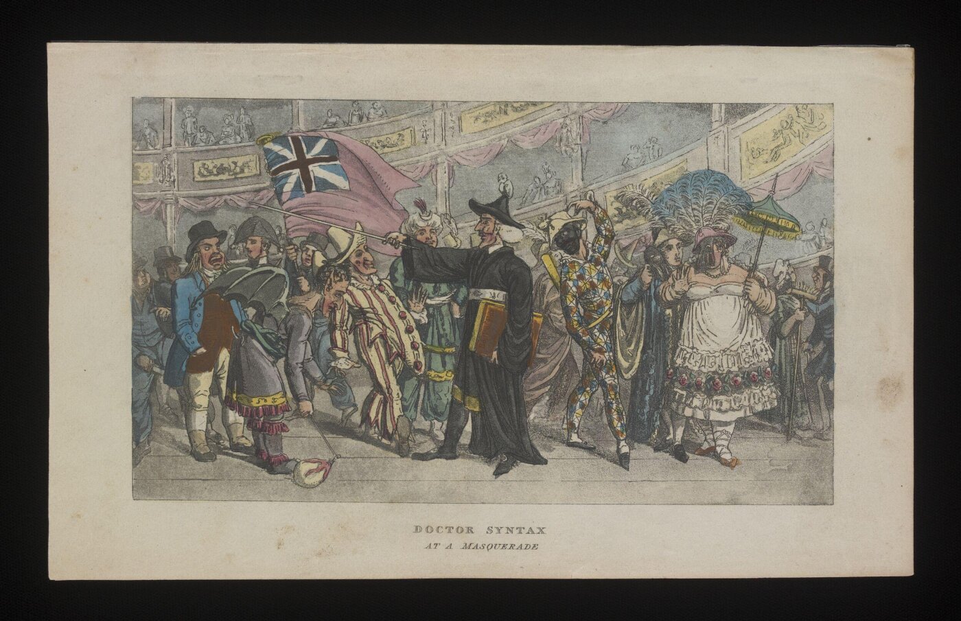 Thomas Rowlandson, Doctor Syntax at the Masquerade