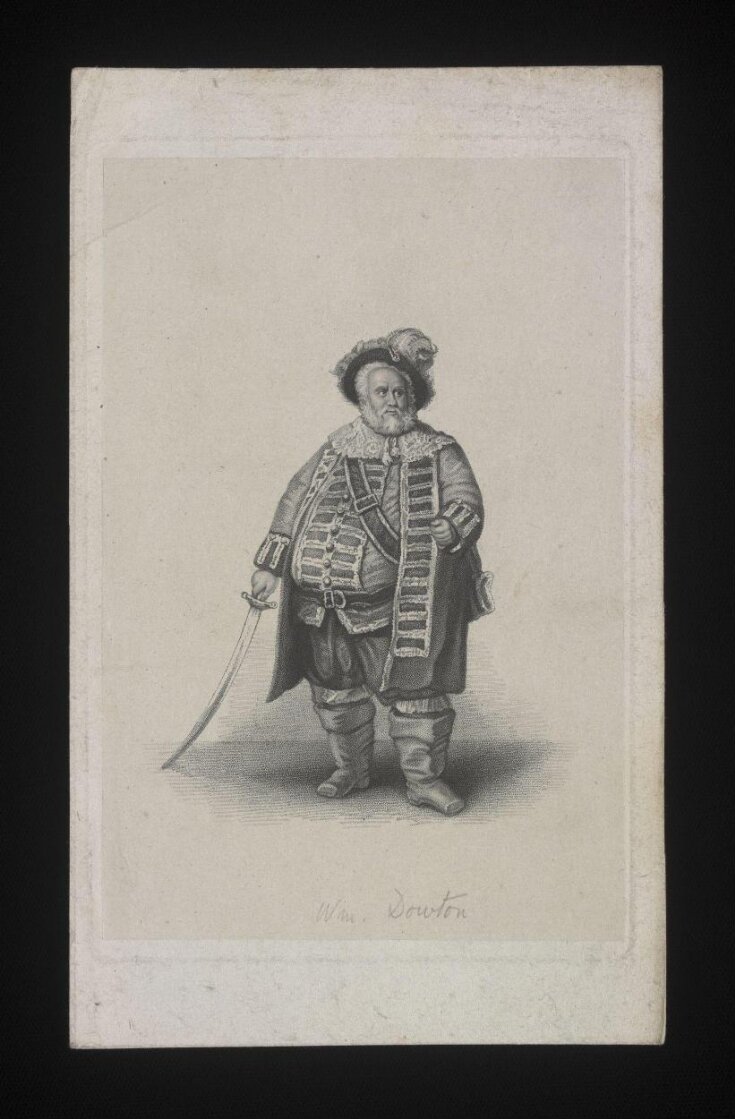 Mr Dowton as Sir John Falstaff top image