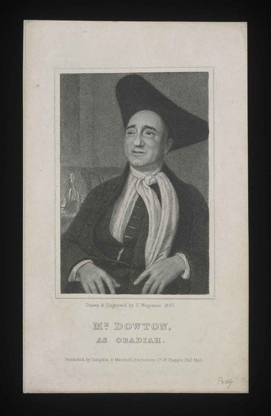 Thomas Charles Wageman, Mr Downton as Obadiah