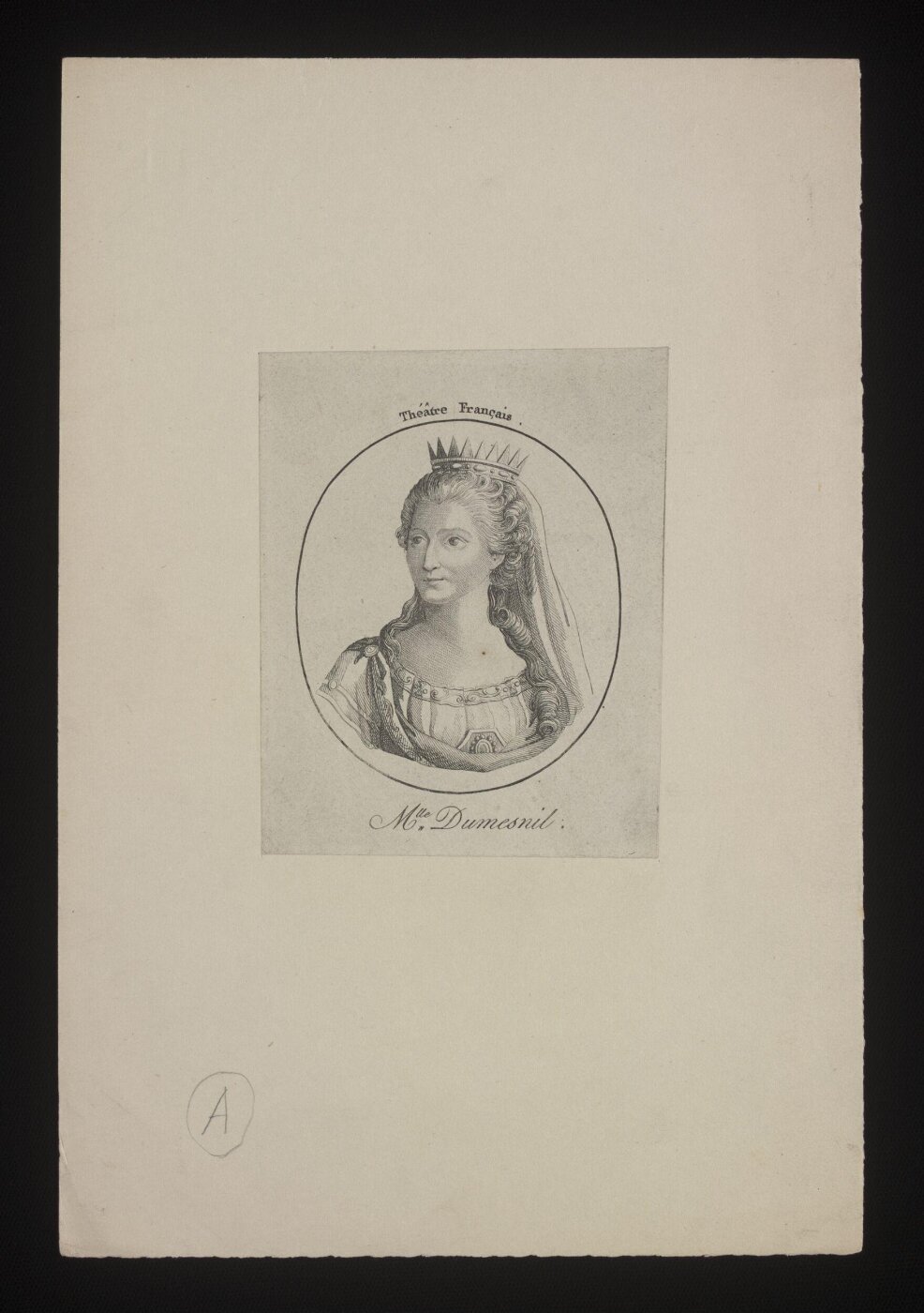 Unknown, Mlle Dumesnil