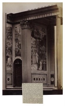 Model of part of the Sanctuary or Tribune of the Chapel in the Riccardi Palace, Florence. thumbnail 1