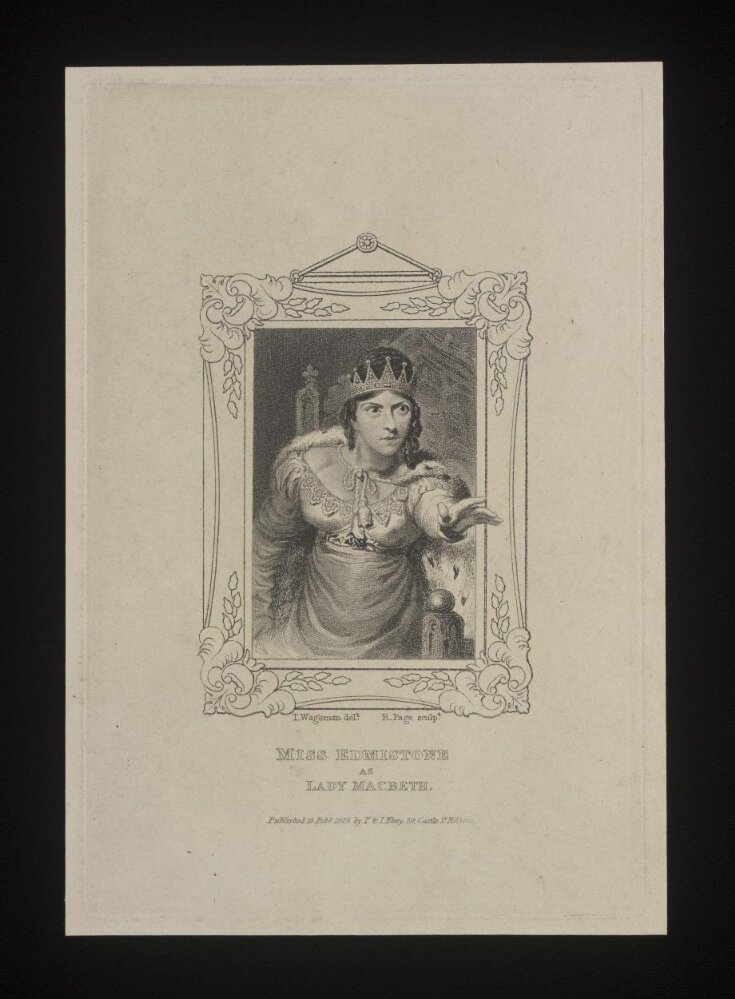 Miss Edmistone as Lady Macbeth top image