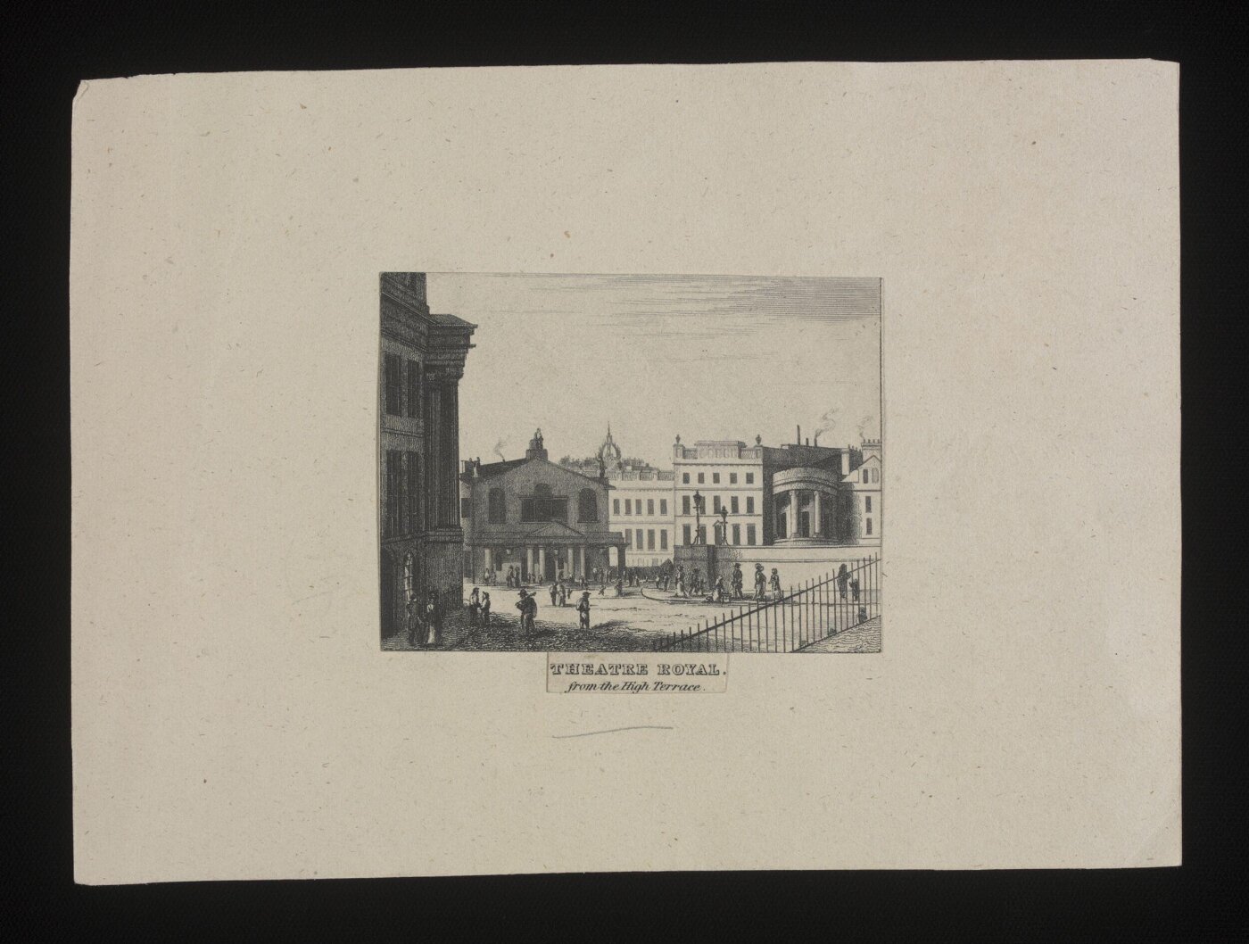 Unknown, Theatre Royal from the High Terrace