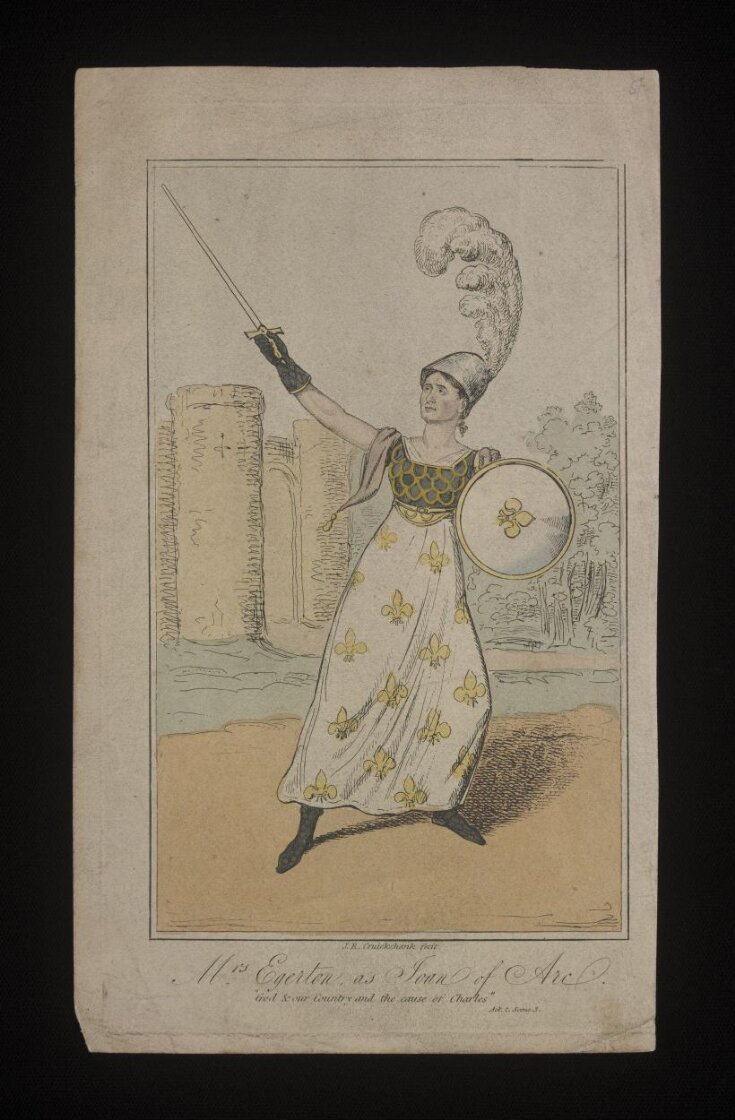 Mrs Egerton as Joan of Arc top image