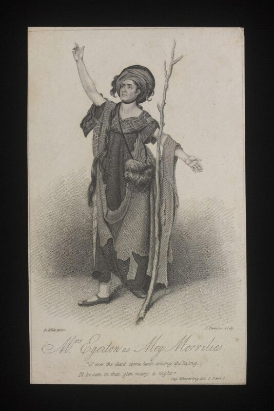 Mrs Egerton as Meg Merrilies