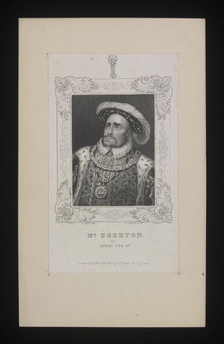 Mr Egerton as Henry VIII top image