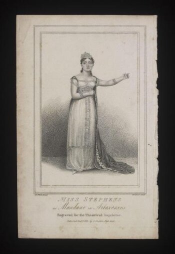 Miss Stephens as Mandane in Artaxerxes