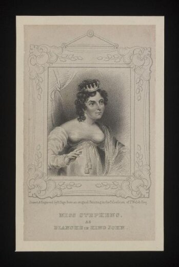 Miss Stephens as Blanche in King John