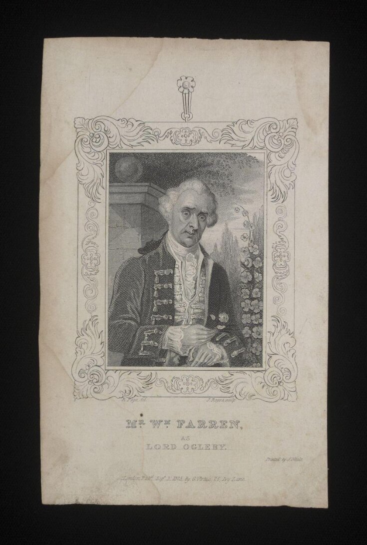 Mr. W. Farren as Lord Ogleby top image