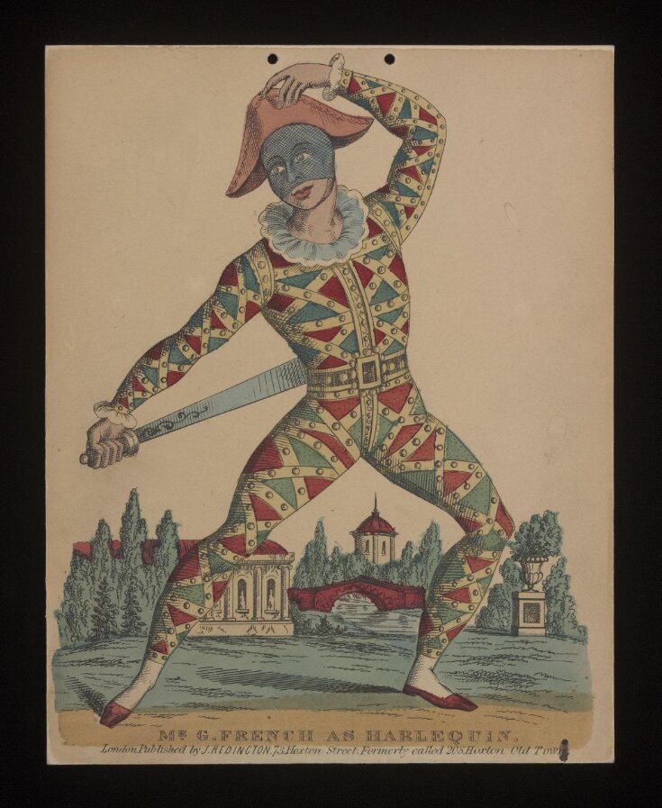 Mr G. French as Harlequin image