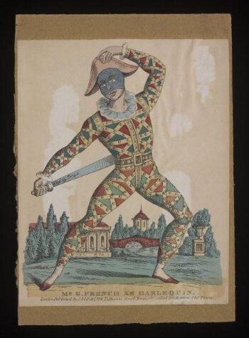 Mr G. French as Harlequin